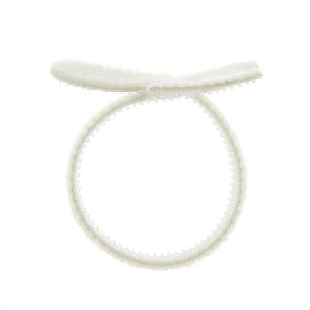 SOUTH MAIN HARDWARE 5-in  Hook and Loop -lb, White, 10 Speciality Tie 222163